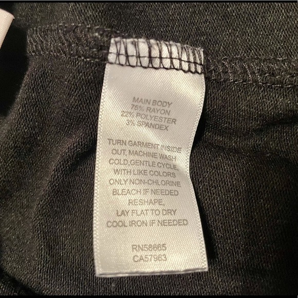 Make + Model black drawstring lounge pants 2X - Picture 10 of 11